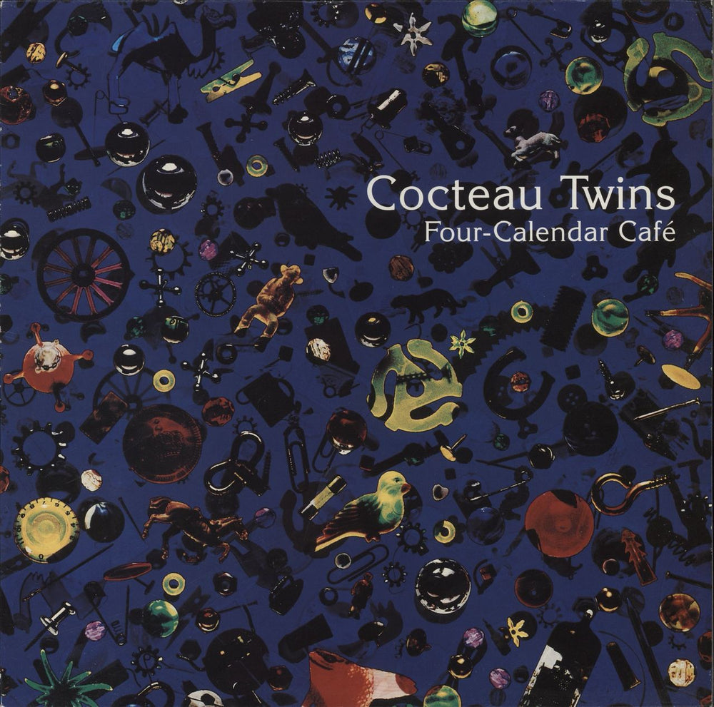Cocteau Twins Four-Calendar Cafe UK vinyl LP album (LP record) 518259-1