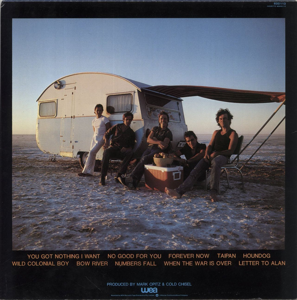 Cold Chisel Circus Animals Australian vinyl LP album (LP record)