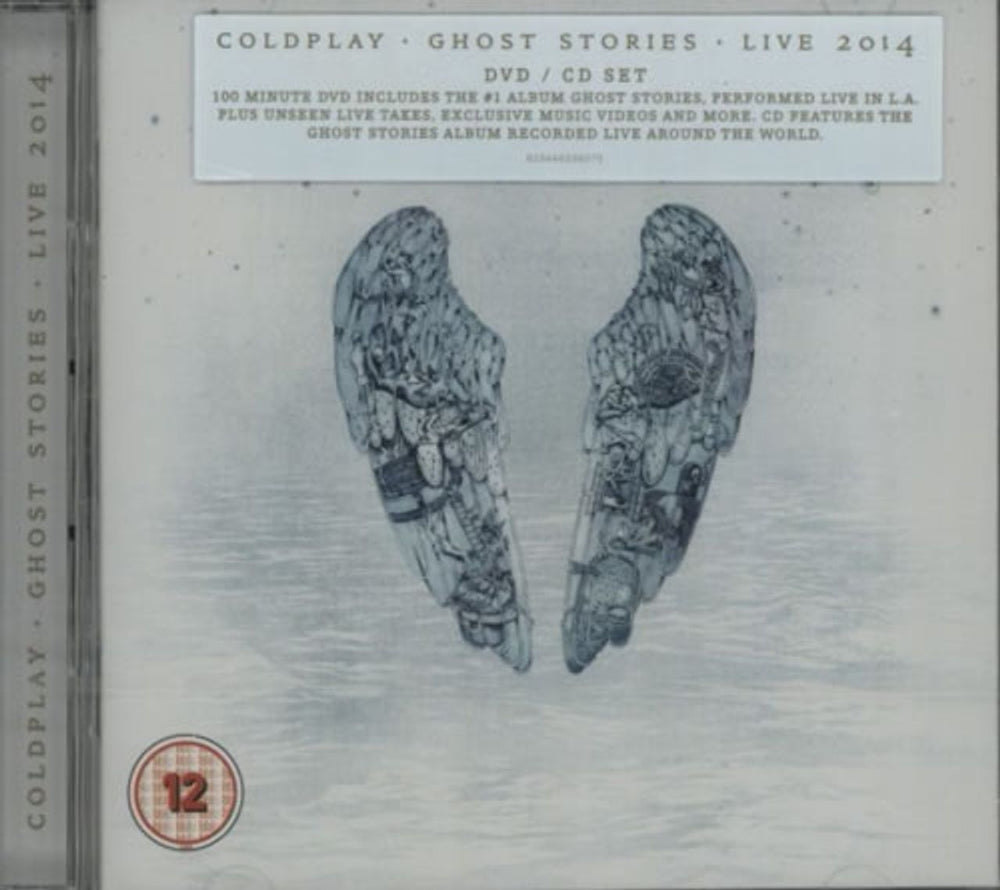 Coldplay Ghost Stories: Live 2014 UK 2 CD album set (Double CD) 825646206070