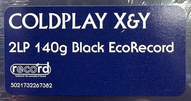 Coldplay X&Y - 140 Gram Black Eco-Record - Sealed UK 2-LP vinyl record set (Double LP Album) DPY2LXY846394