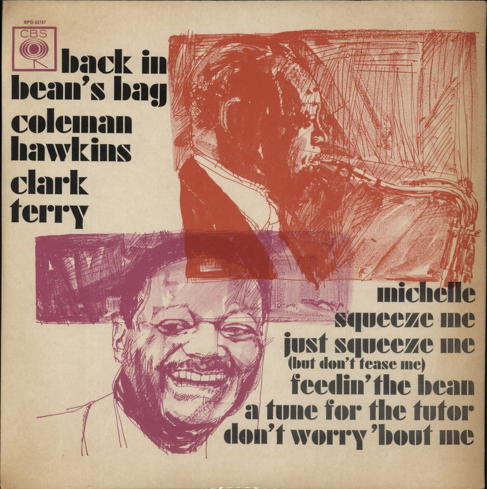 Coleman Hawkins Back In Bean's Bag UK vinyl LP album (LP record) SBPG62157