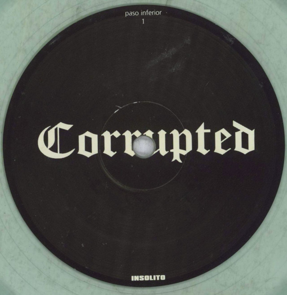 Corrupted Paso Inferior - Clear Black Swirled Vinyl German vinyl LP album (LP record) 7RULPPA837566