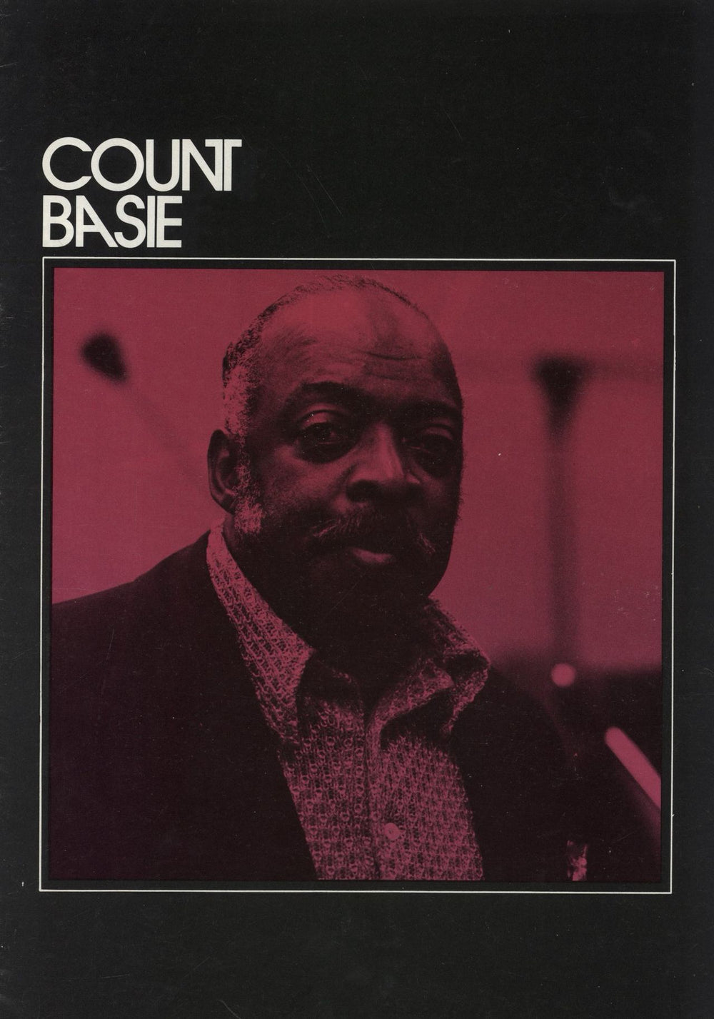 Count Basie Count Basie + Ticket Stub UK tour programme TOUR PROGRAMME