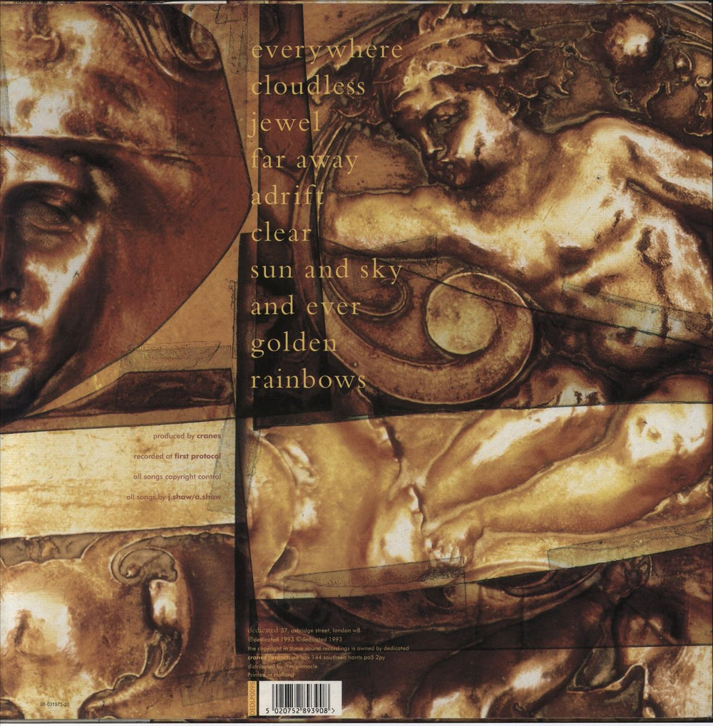 Cranes Forever + Bonus 12" Dutch 2-LP vinyl record set (Double LP Album) 5020752893908