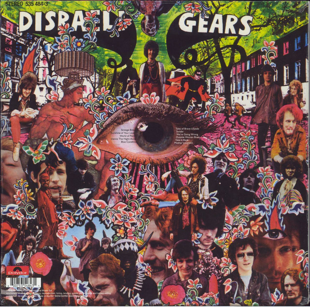 Cream Disraeli Gears: Remastered - 180 Gram - Sealed UK vinyl LP album (LP record) 600753548431