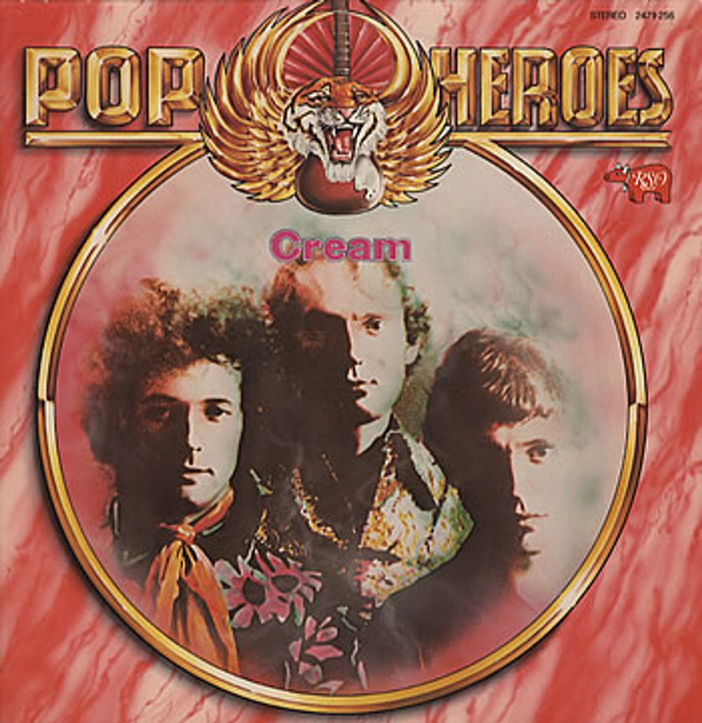 Cream Pop Heroes German vinyl LP album (LP record) 2479256