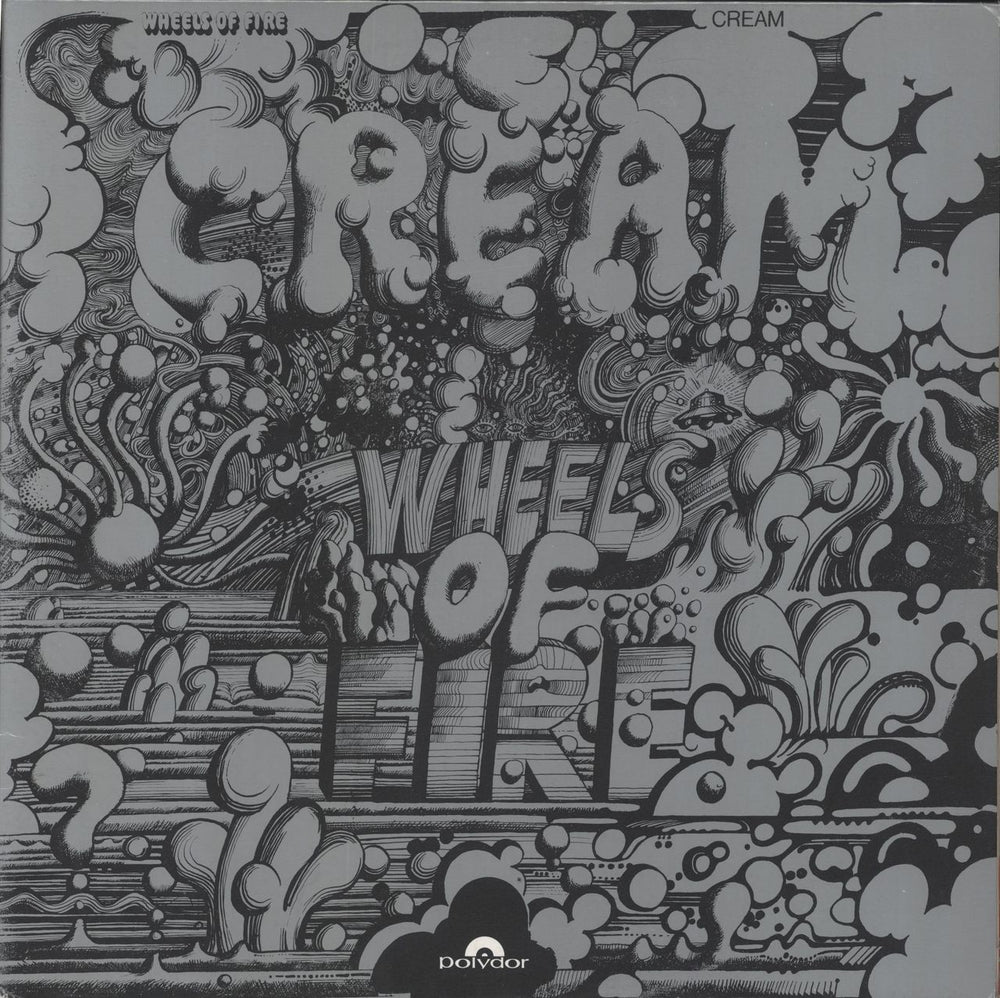 Cream Wheels Of Fire - 180gm UK 2-LP vinyl record set (Double LP Album) SVLP202