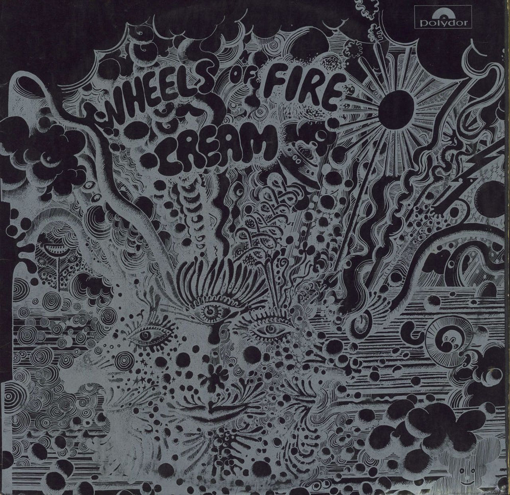 Cream Wheels Of Fire - laminated p/s - EX UK vinyl LP album (LP record) 583040