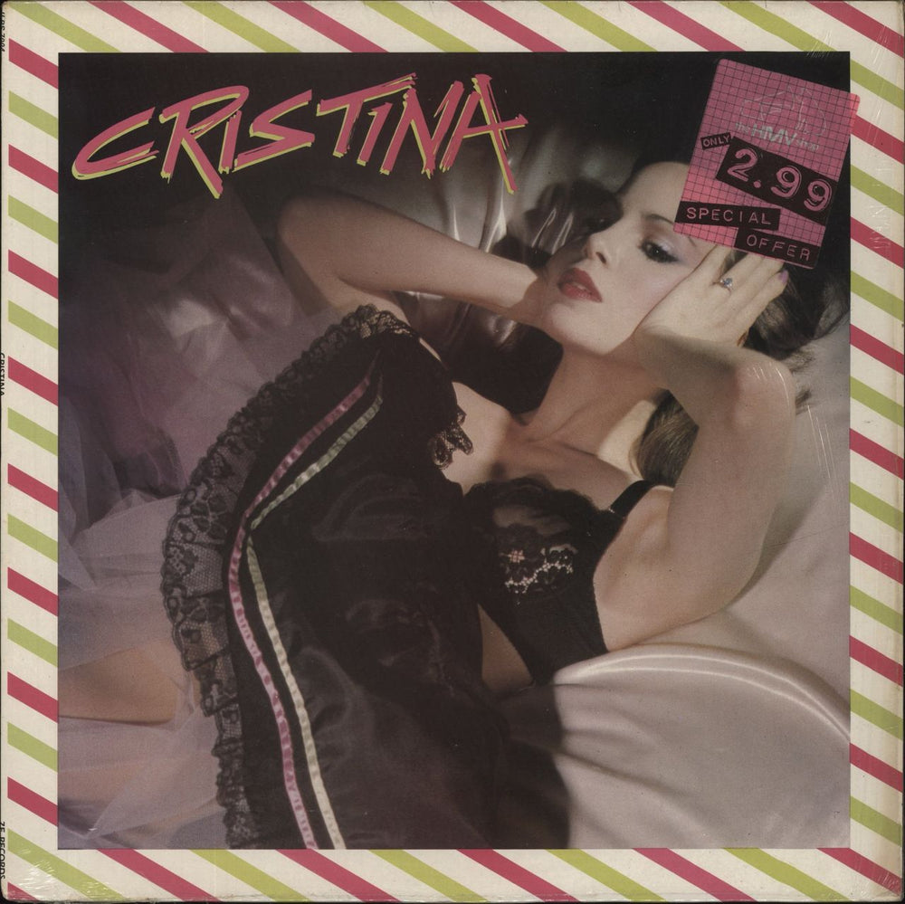 Cristina Cristina UK vinyl LP album (LP record) ILPS7004