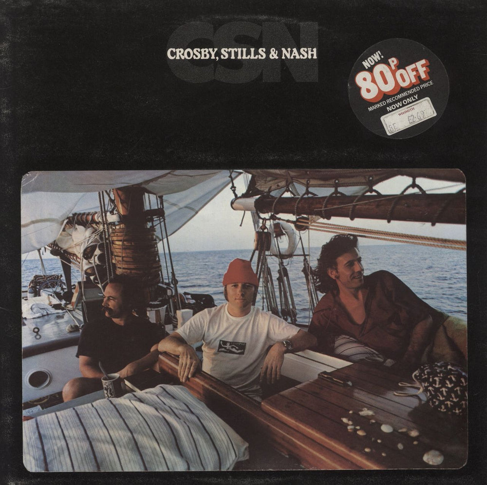 Crosby, Stills & Nash CSN UK vinyl LP album (LP record) K50369