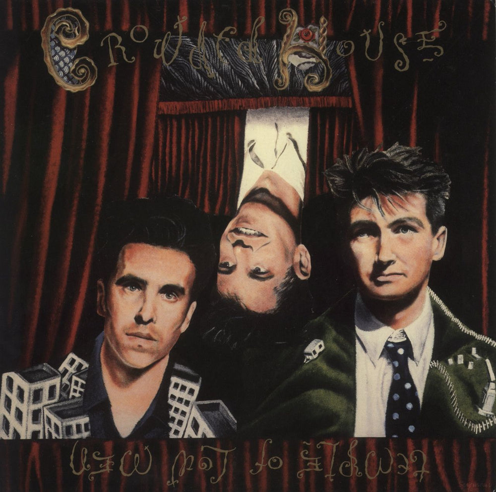 Crowded House Temple Of Low Men - 180 Gram Vinyl UK vinyl LP album (LP record) 4788024
