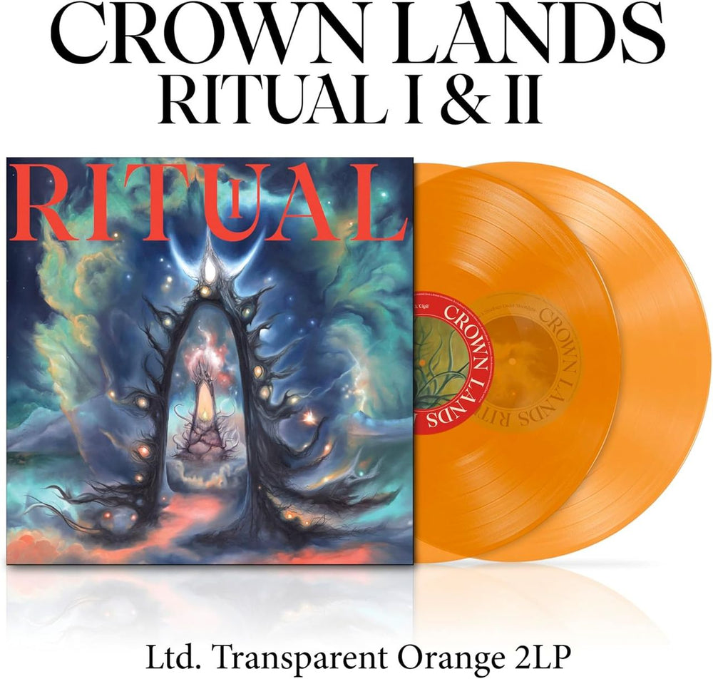 Crown Lands Ritual I and II - Orange Vinyl - Sealed UK 2-LP vinyl record set (Double LP Album) 19802943661