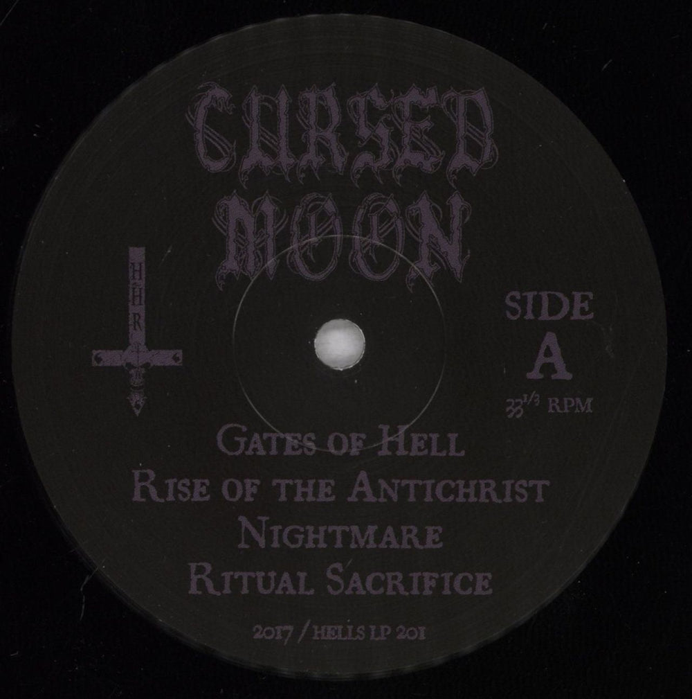 Cursed Moon Rite Of Darkness US vinyl LP album (LP record) 65-LPRI838022