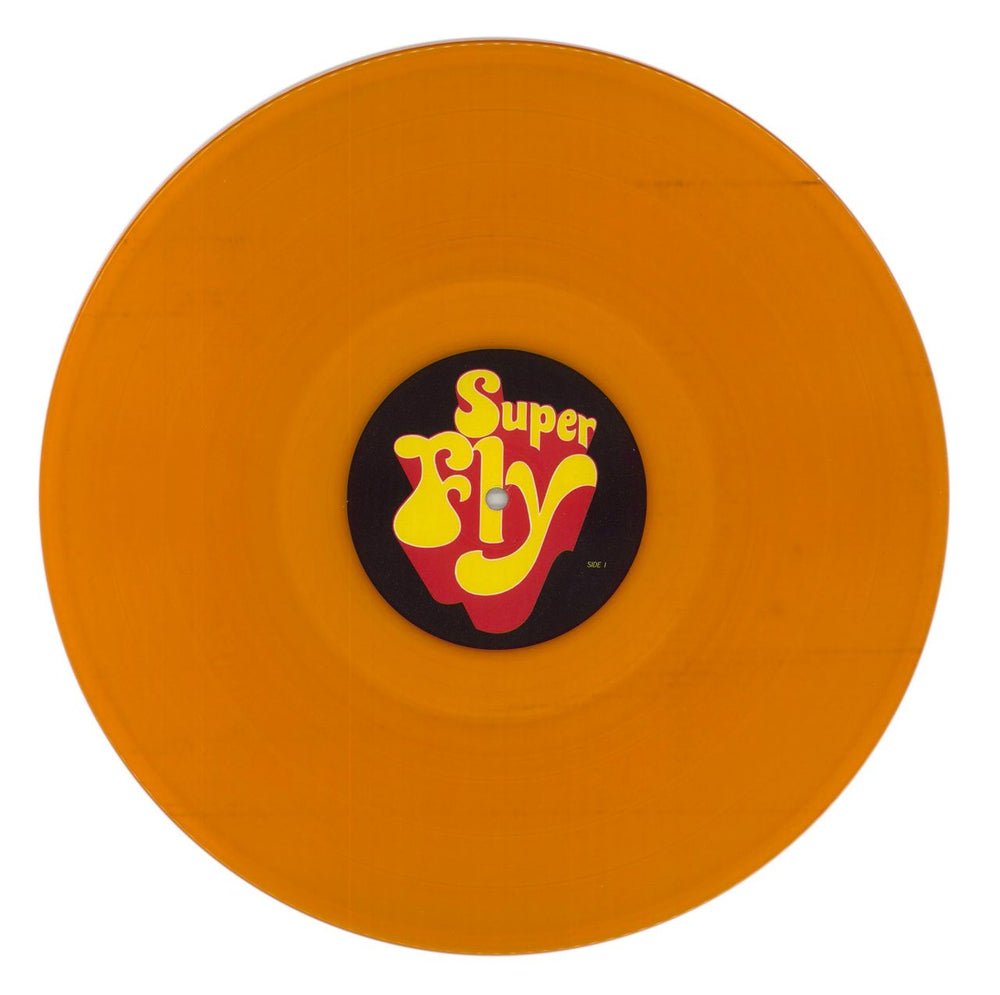Curtis Mayfield Superfly - Orange Vinyl UK 2-LP vinyl record set (Double LP Album) CMA2LSU795740