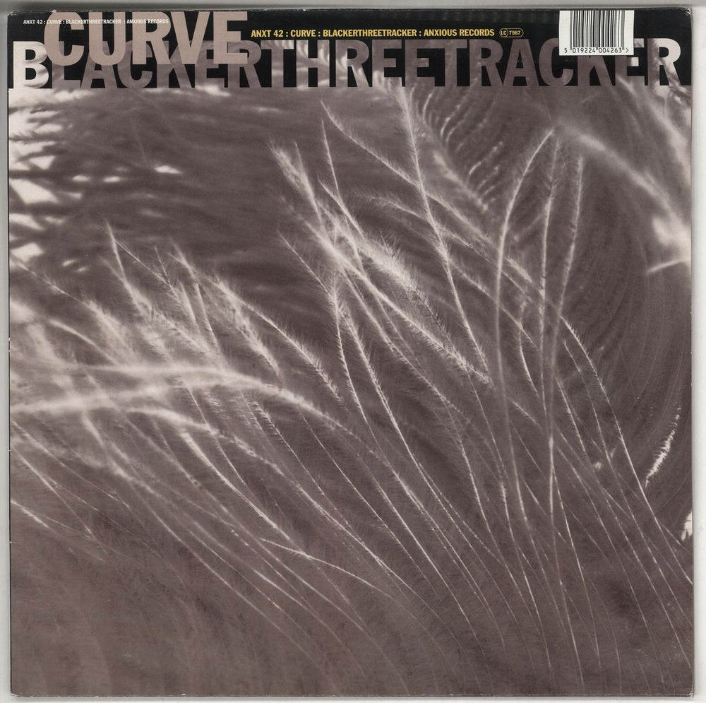 Curve Blackerthreetracker UK 12" vinyl single (12 inch record / Maxi-single) ANXT42