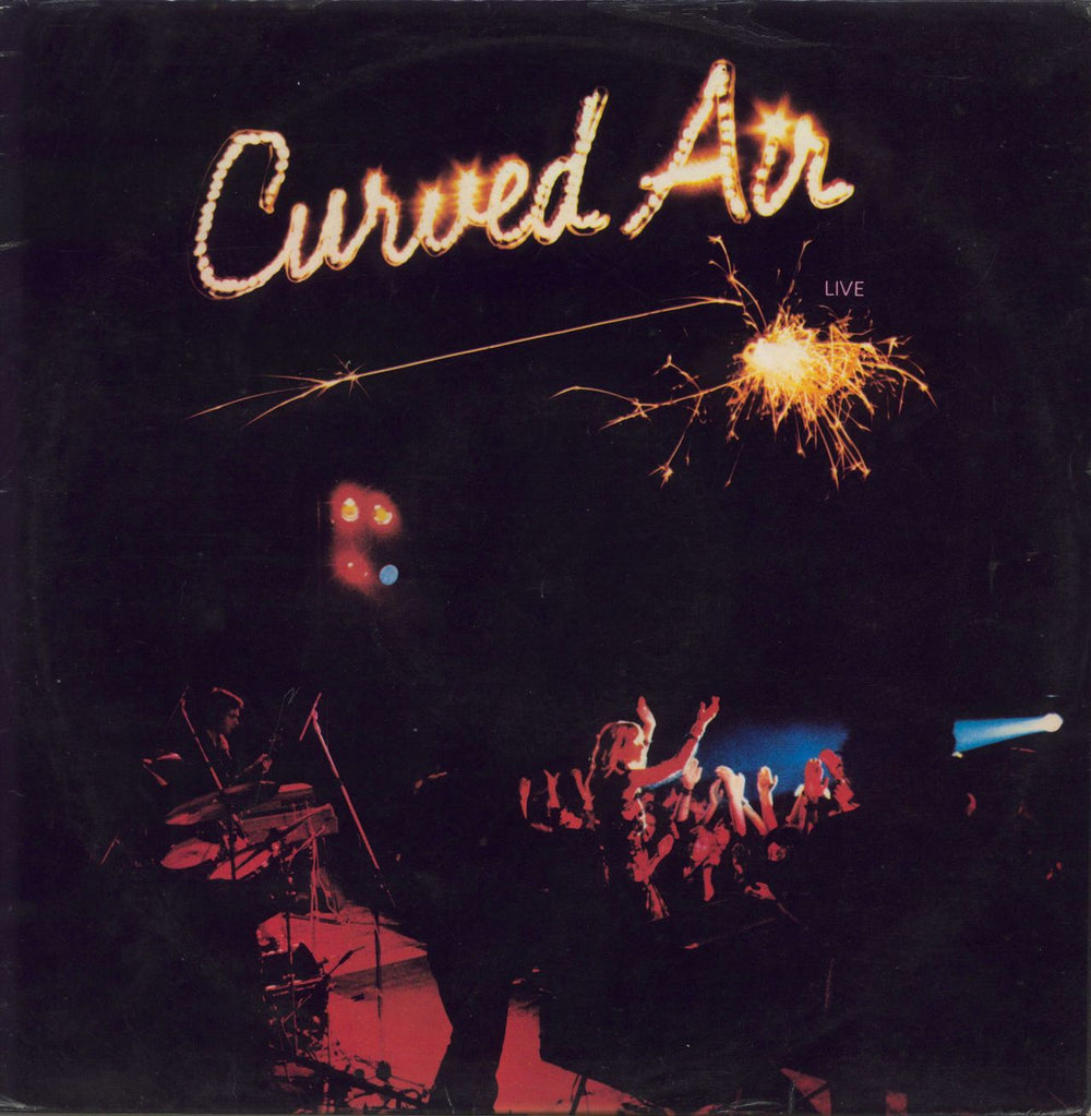 Curved Air Live - VG UK vinyl LP album (LP record) SML1119