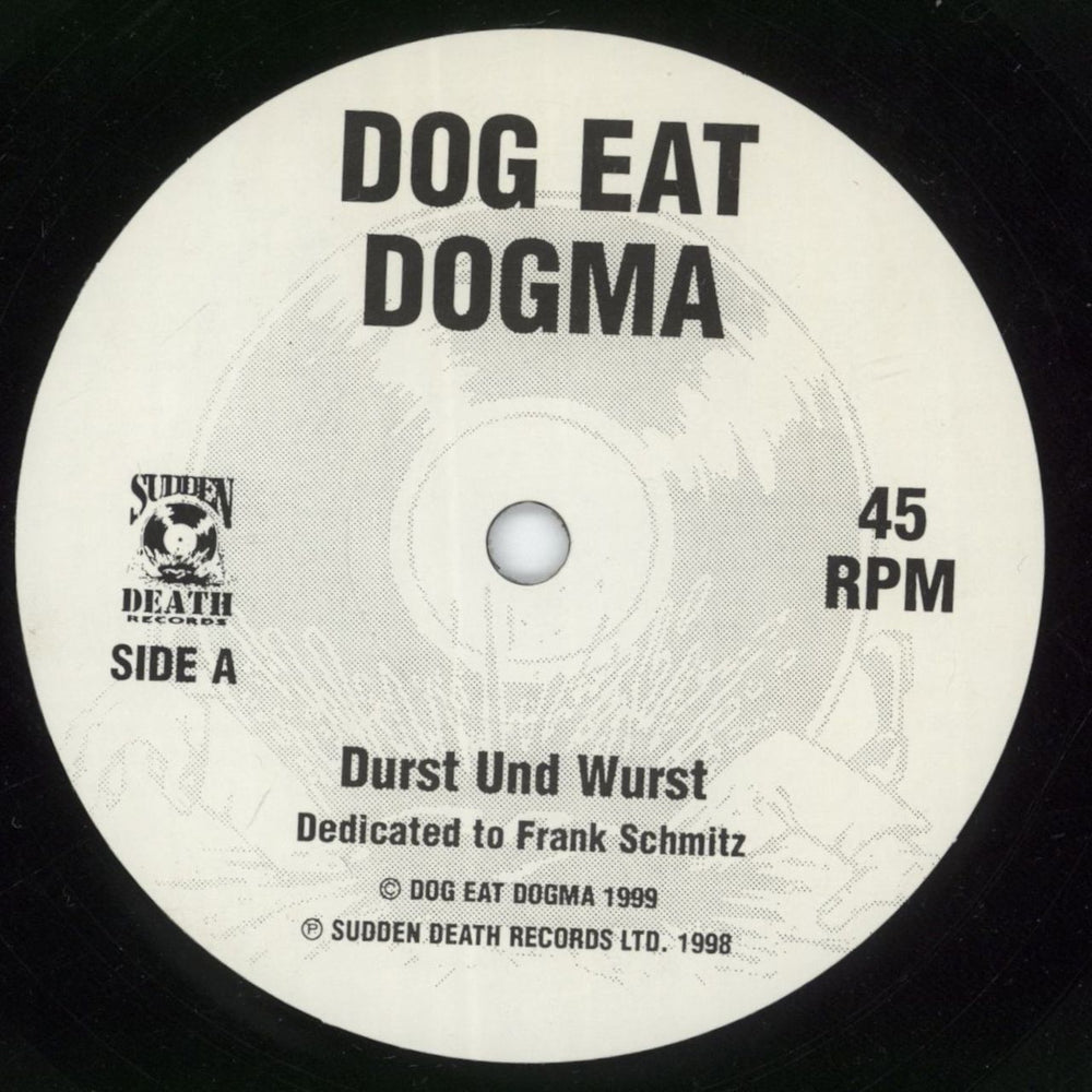 D.O.A. Nervous Breakdown / Durst Und Wurst Canadian 7" vinyl single (7 inch record / 45) D-A07NE870576