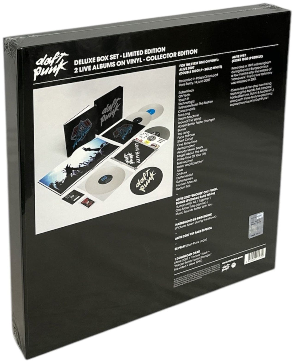 Daft Punk Alive 1997 / Alive 2007 - Sealed UK Vinyl Box Set 825646225354