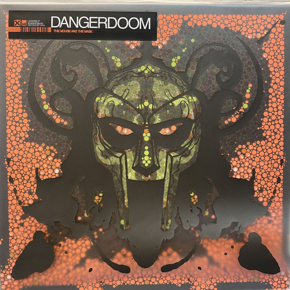 Dangerdoom The Mouse And The Mask - Deluxe PVC Art Sleeve UK 2-LP vinyl record set (Double LP Album) LEX036LP