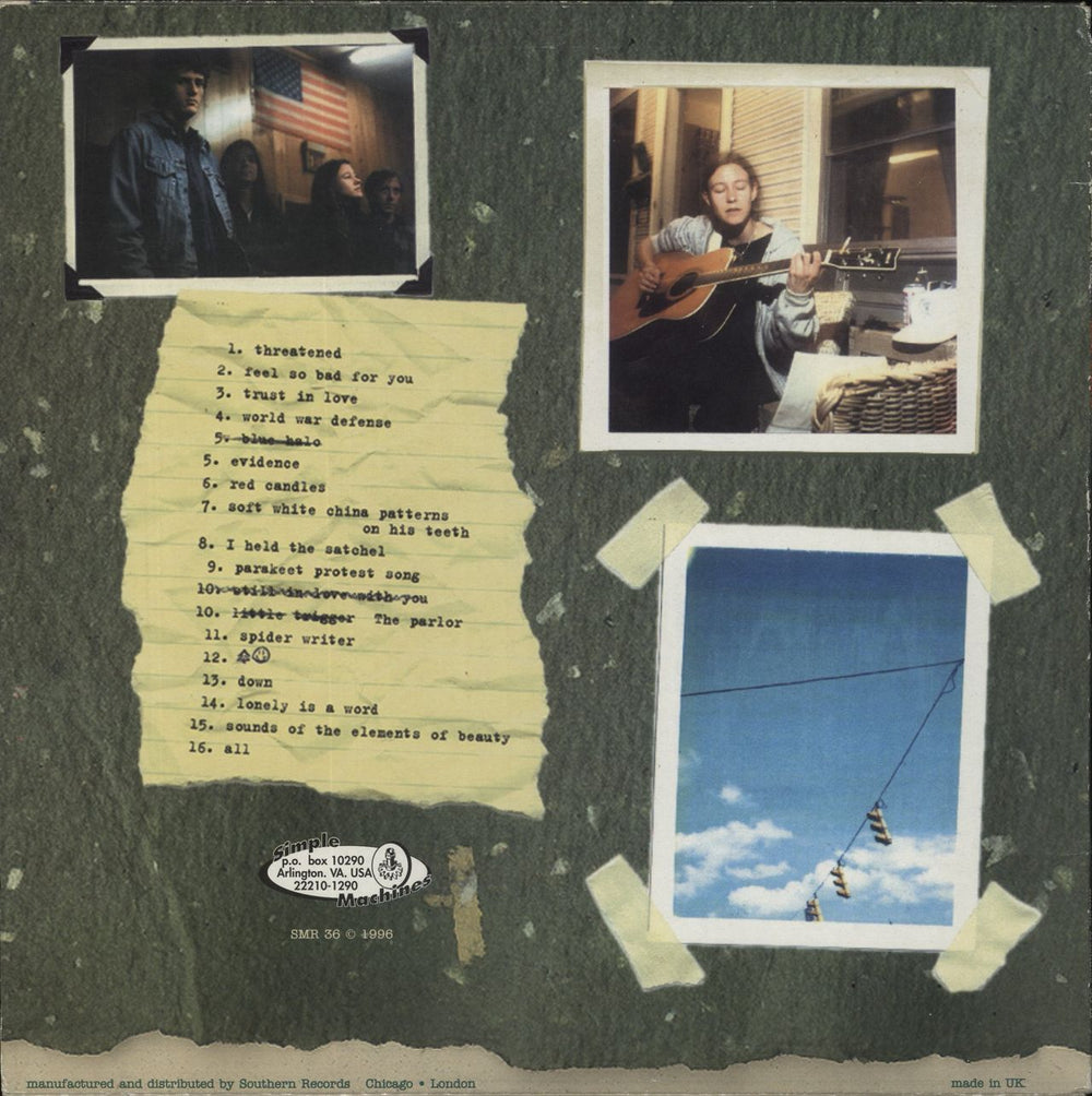 Danielle Howle About To Burst UK vinyl LP album (LP record)