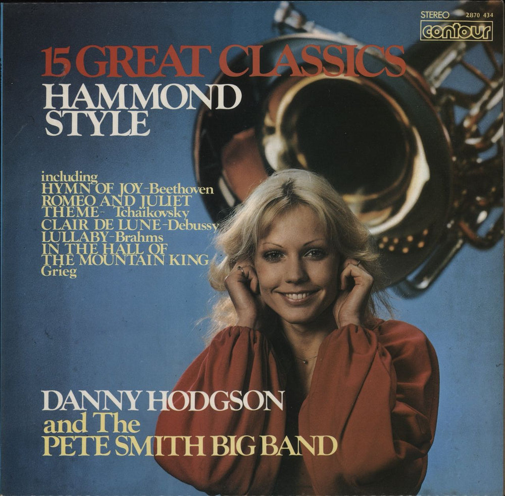 Danny Hodgson 15 Great Classics/Hammond Style UK vinyl LP album (LP record) 2870434