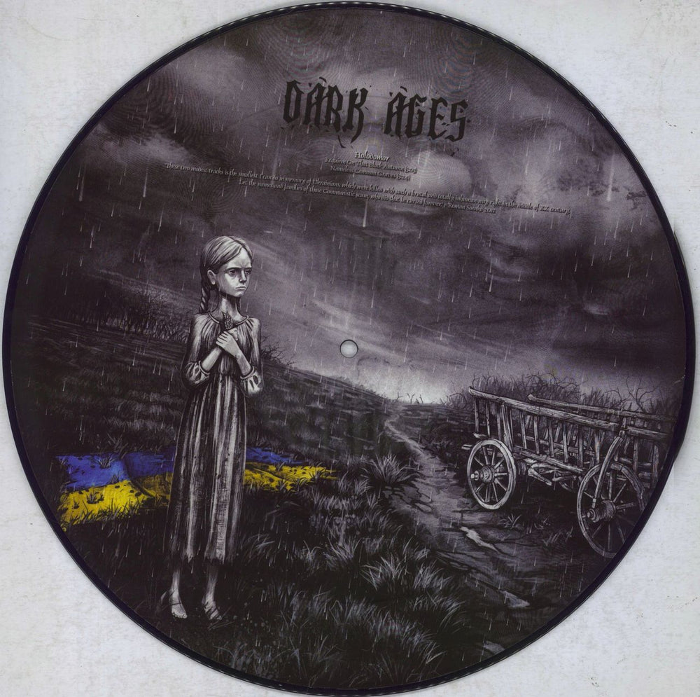 Dark Ages (Drudkh) From The Bogs Of Aughiska / Dark Ages UK picture disc LP (vinyl picture disc album)