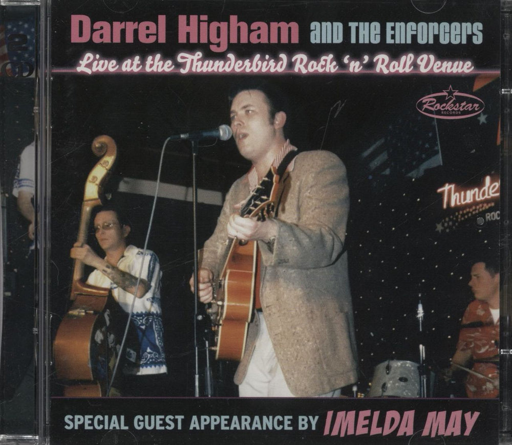 Darrel Higham & The Barnshakers Live At The Thunderbird Rock 'N' Roll Venue UK 2 CD album set (Double CD) RSRCDD2014