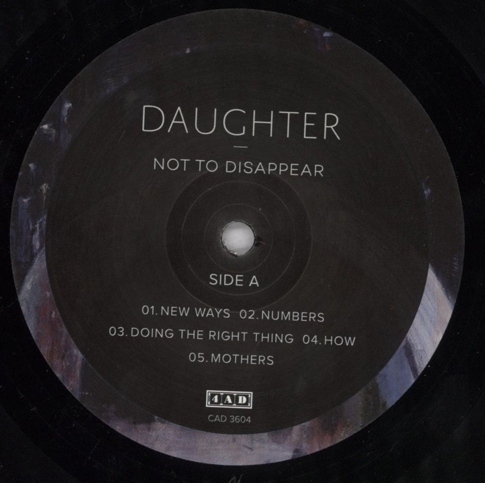 Daughter Not To Disappear UK vinyl LP album (LP record) E62LPNO658581