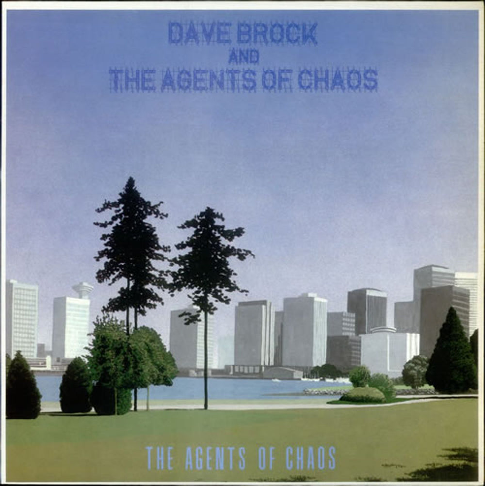 Dave Brock The Agents Of Chaos UK vinyl LP album (LP record) SHARP042