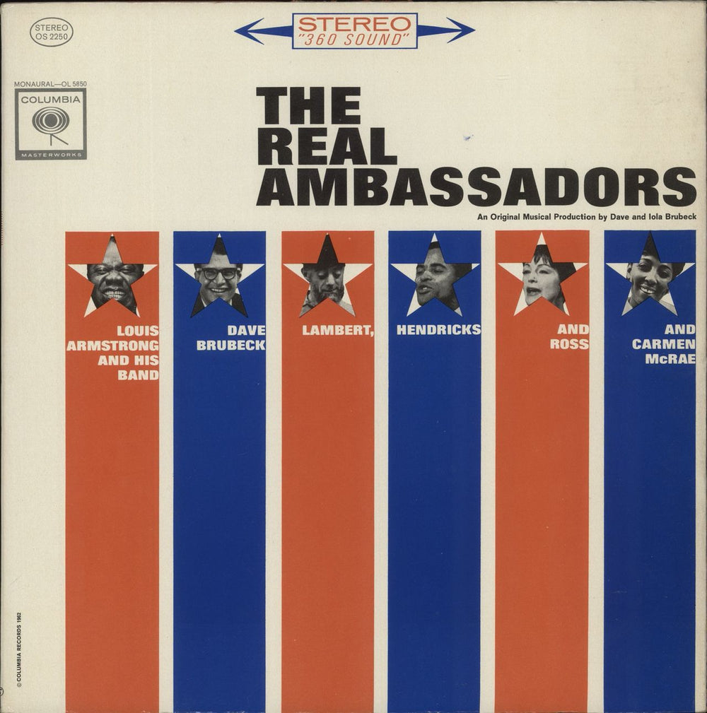 Dave Brubeck The Real Ambassadors US vinyl LP album (LP record) OS2250