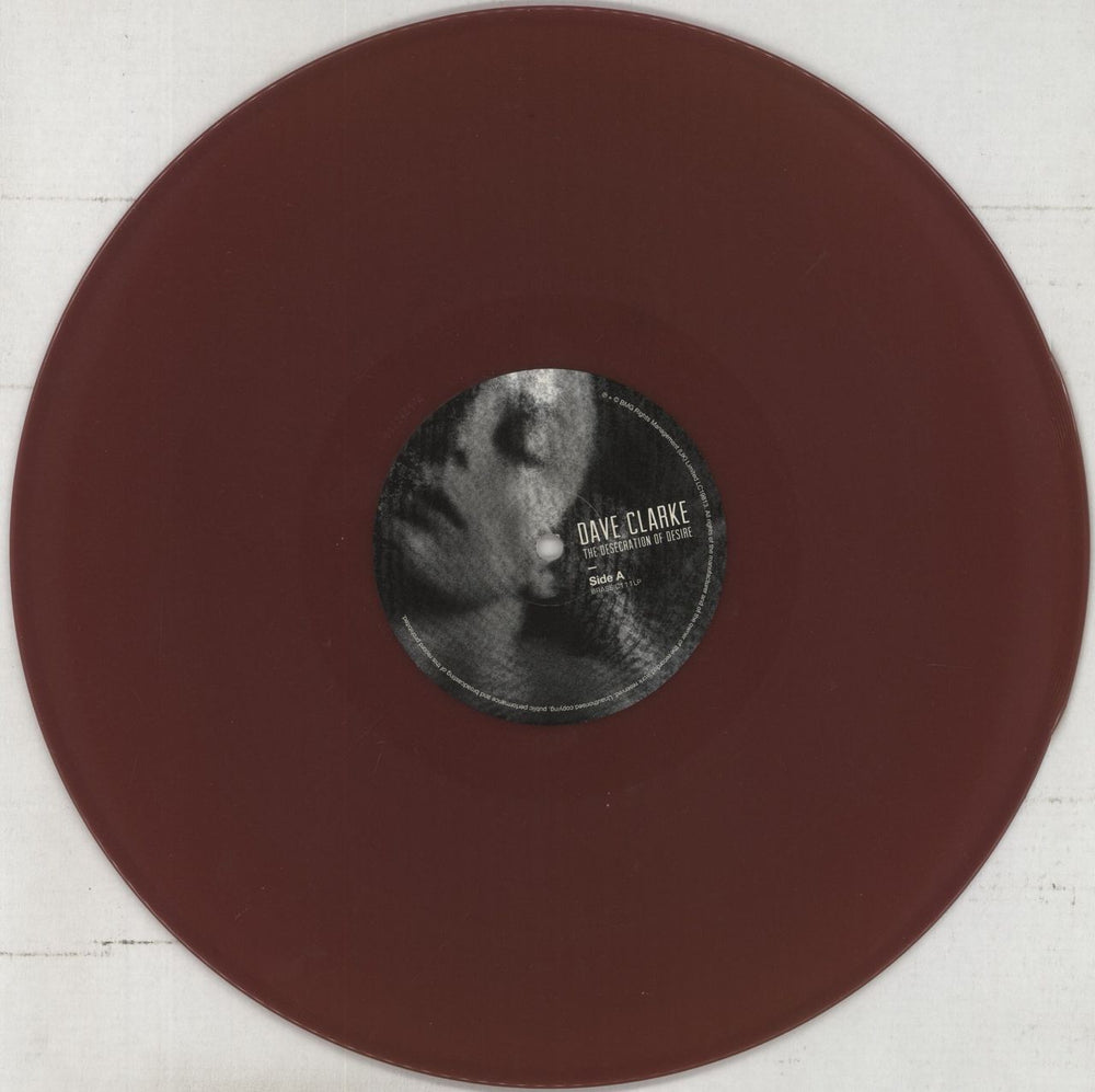 Dave Clarke The Desecration Of Desire - Oxblood Red Vinyl UK 2-LP vinyl record set (Double LP Album) DC12LTH861036