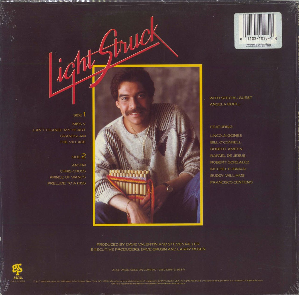 Dave Valentin Light Struck - Sealed UK vinyl LP album (LP record) D35LPLI859627