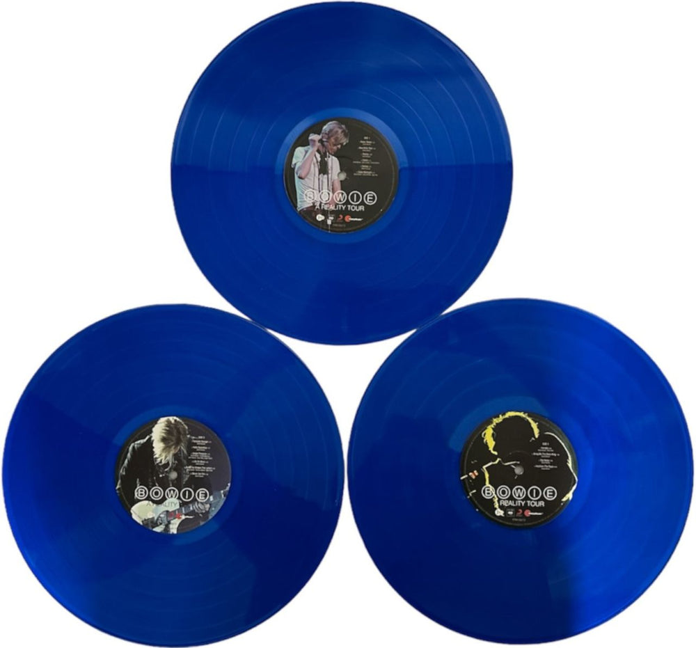 David Bowie A Reality Tour -  HQ-180 Blue US Vinyl Box Set BOWVXAR830493