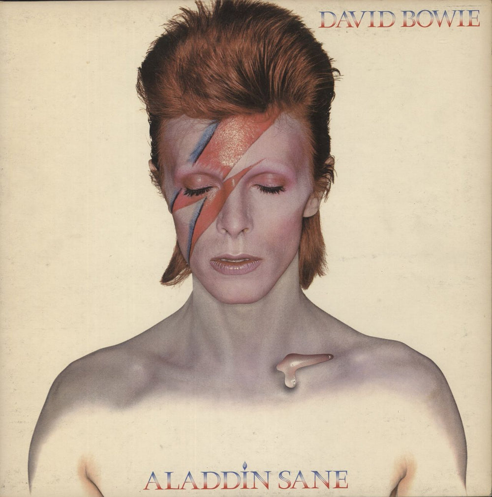 David Bowie Aladdin Sane - 1st + Insert - EX UK vinyl LP album (LP record) RS1001