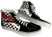 David Bowie Checkerboard Hi-top VANS Sneakers - UK 8.0 | EUR 42 | USA 9.0 - With Box UK clothing BOWMCCH855733