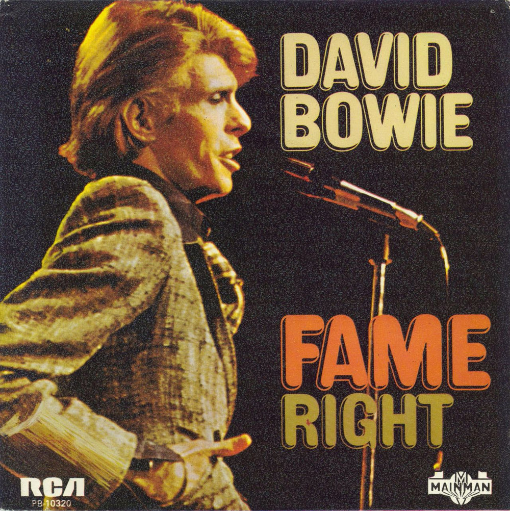 David Bowie Fame - 1st Spanish 7" vinyl single (7 inch record / 45) PB-10320