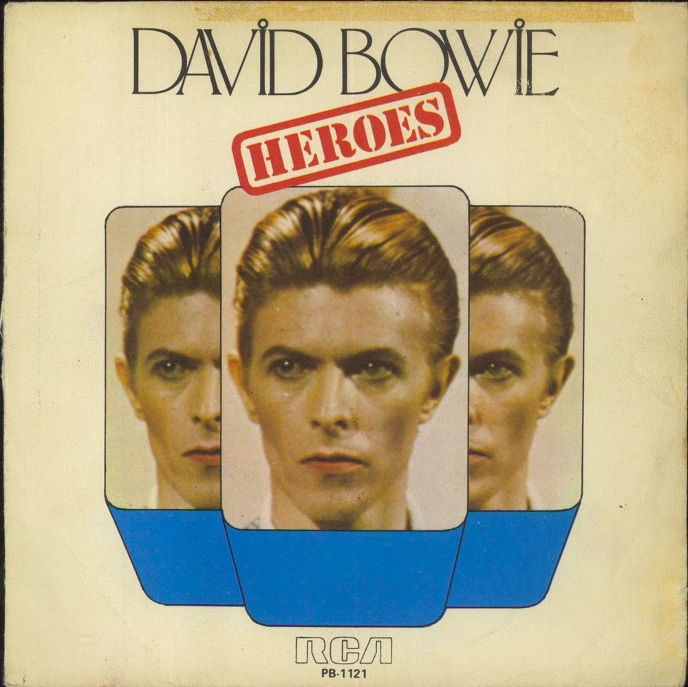 David Bowie Heroes - VG Spanish 7" vinyl single (7 inch record / 45) PB-1121