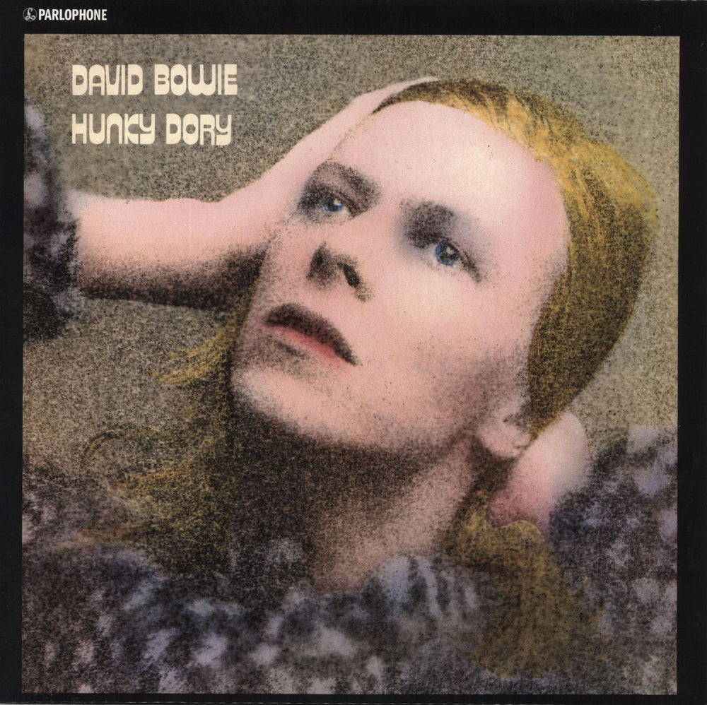 David Bowie Hunky Dory - Gold Vinyl UK vinyl LP album (LP record) DB69733