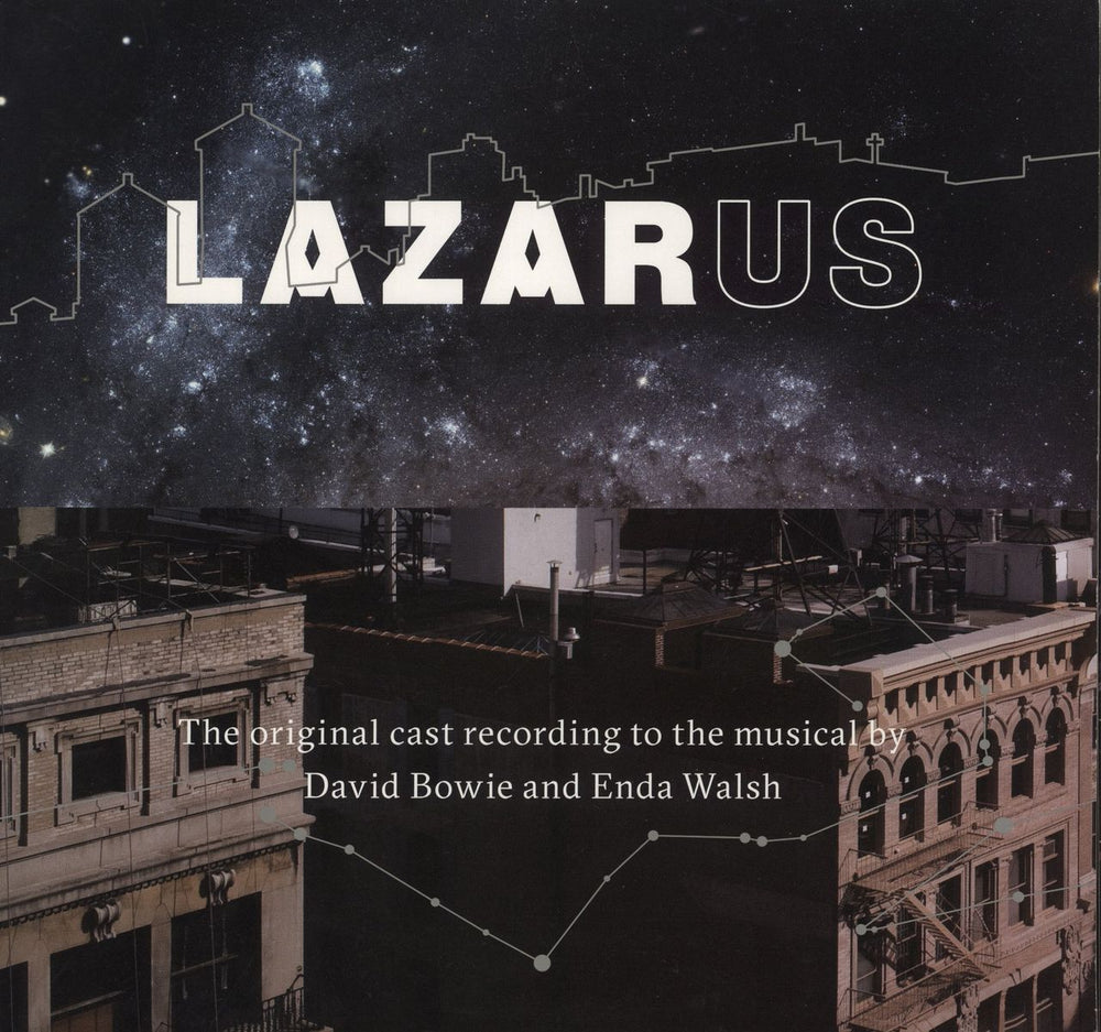 David Bowie Lazarus - Original New York Cast Recording UK 3-LP vinyl record set (Triple LP Album) 88985374551