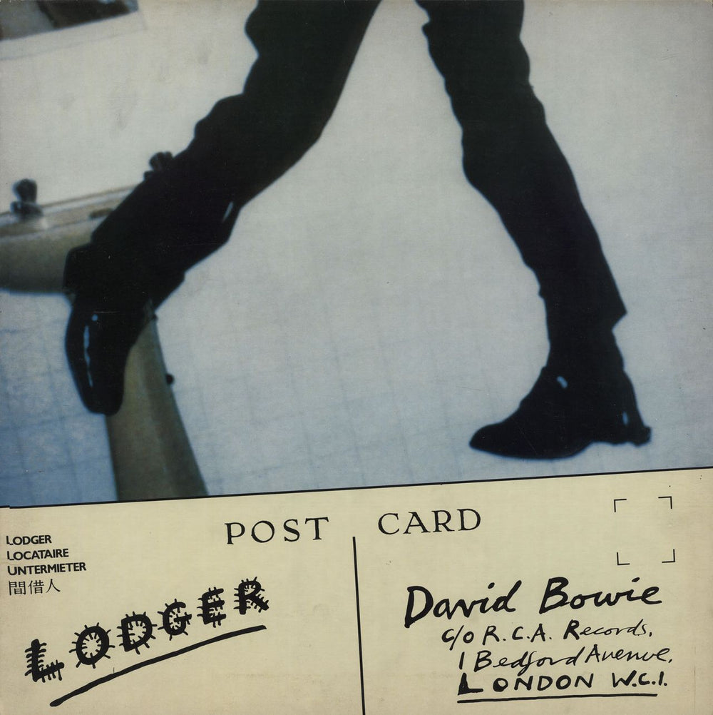 David Bowie Lodger Italian vinyl LP album (LP record) PL13254