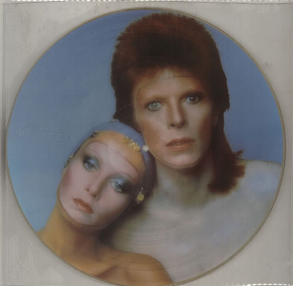 David Bowie Pin-Ups UK picture disc LP (vinyl picture disc album) BOPIC4
