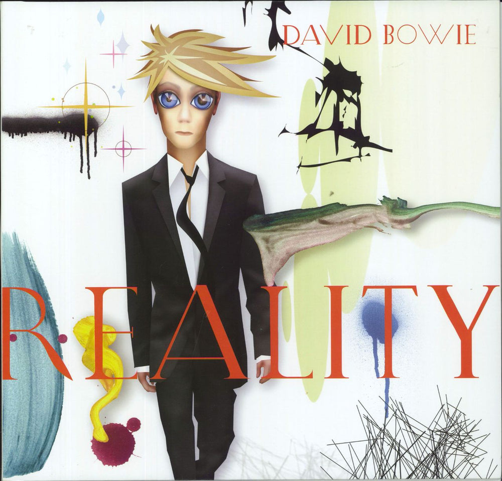 David Bowie Reality - 180gm Clear Vinyl US vinyl LP album (LP record) FRM-90576