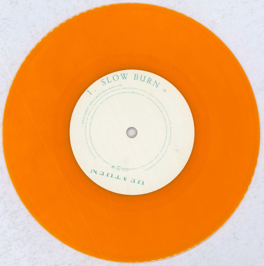 David Bowie Slow Burn German 7" vinyl single (7 inch record / 45) BOW07SL230904