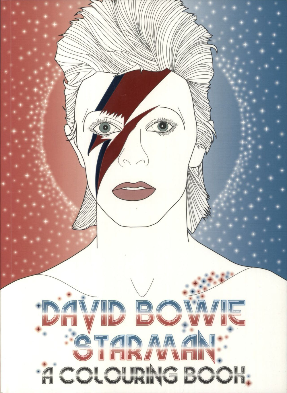 David Bowie Starman- A Colouring Book UK book 9780859655507