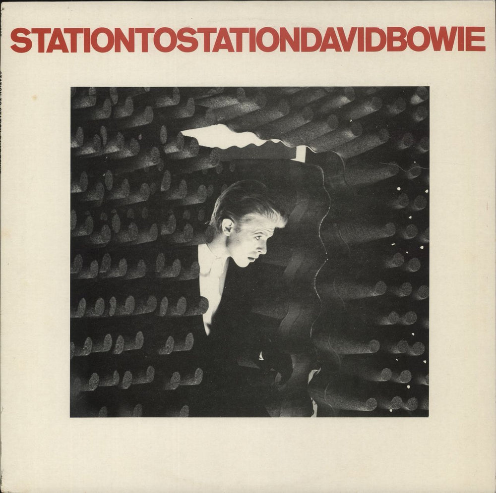 David Bowie Station To Station - 1st - VG + Insert UK vinyl LP album (LP record) APL1-1327