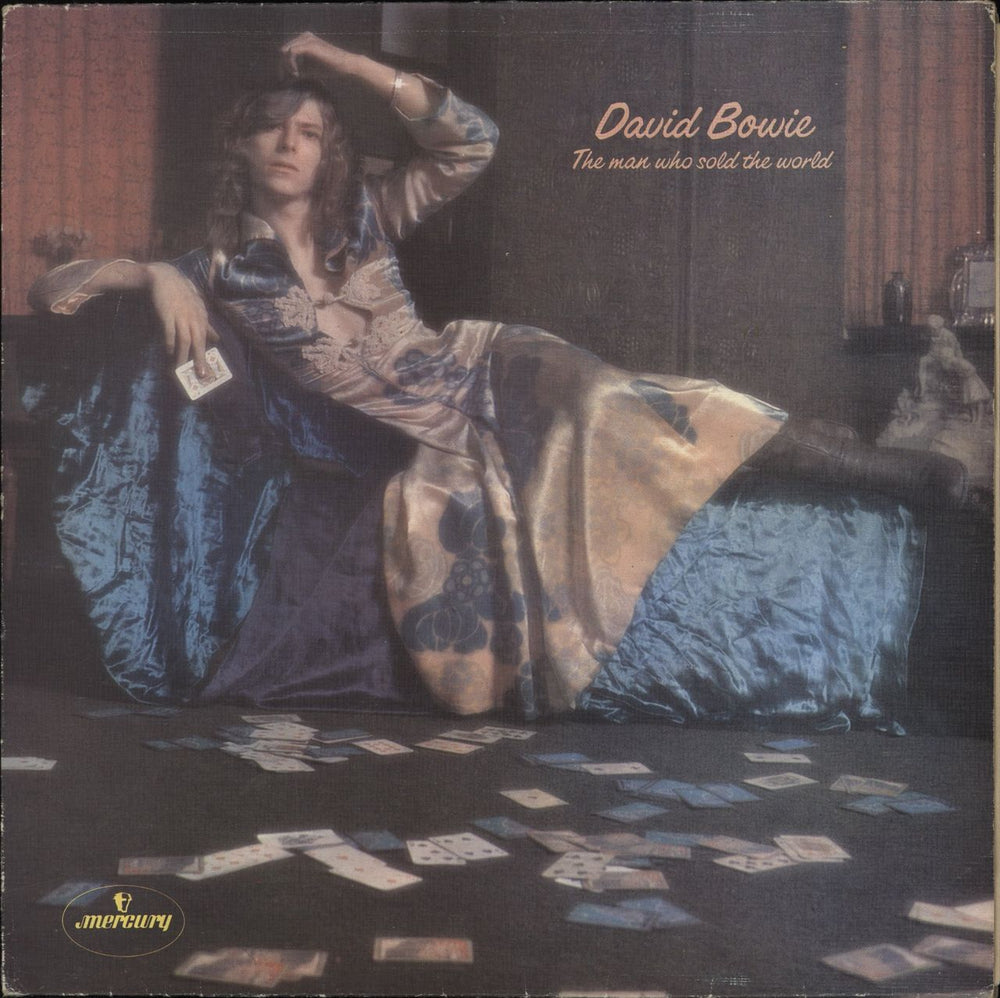 David Bowie The Man Who Sold The World - Dress/Drag Sleeve UK vinyl LP album (LP record) 6338041