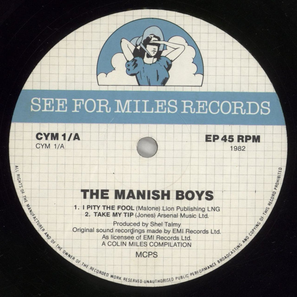 David Bowie The Manish Boys / Davy Jones And The Lower Third EP UK 10" vinyl single (10 inch record) BOW10TH95272