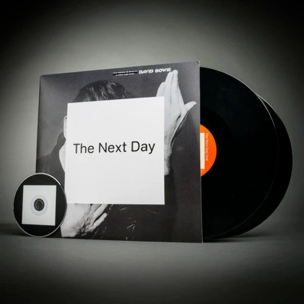 David Bowie The Next Day - 180 Gram Black Vinyl + CD - Sealed UK 2-LP vinyl record set (Double LP Album) BOW2LTH839336