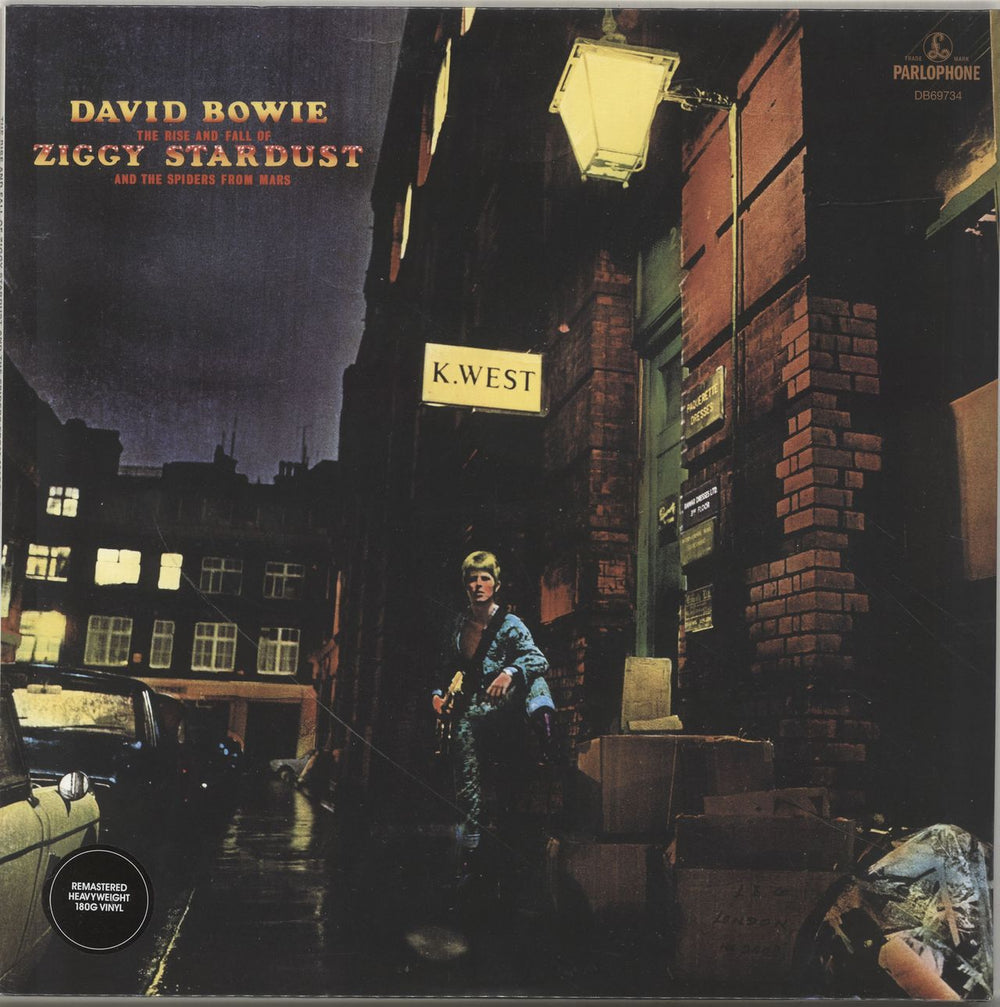David Bowie The Rise And Fall of Ziggy Stardust - Remastered 180 Gram - Sealed UK vinyl LP album (LP record) DB69734