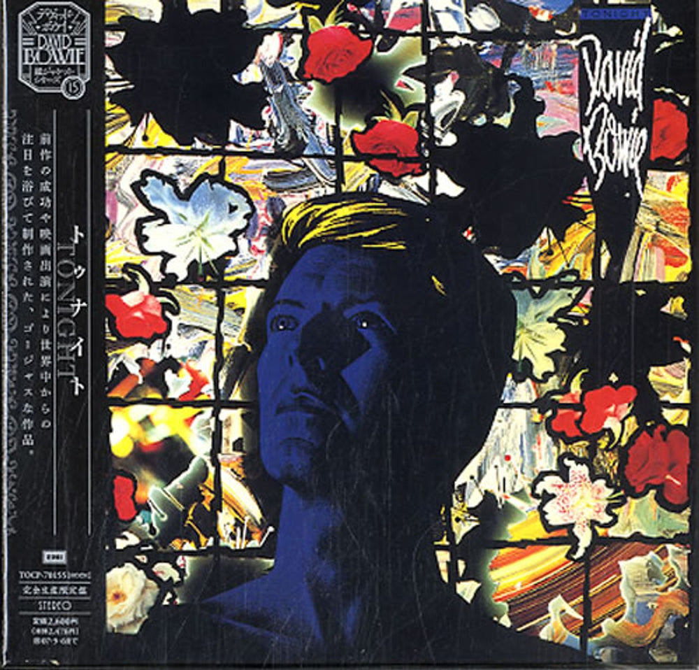 David Bowie Tonight Japanese CD album (CDLP) TOCP-70155